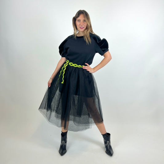 MARC JACOBS Gonna in tulle nero