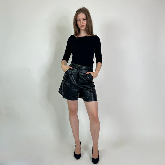 MARELLA Shorts effetto pelle stropicciata