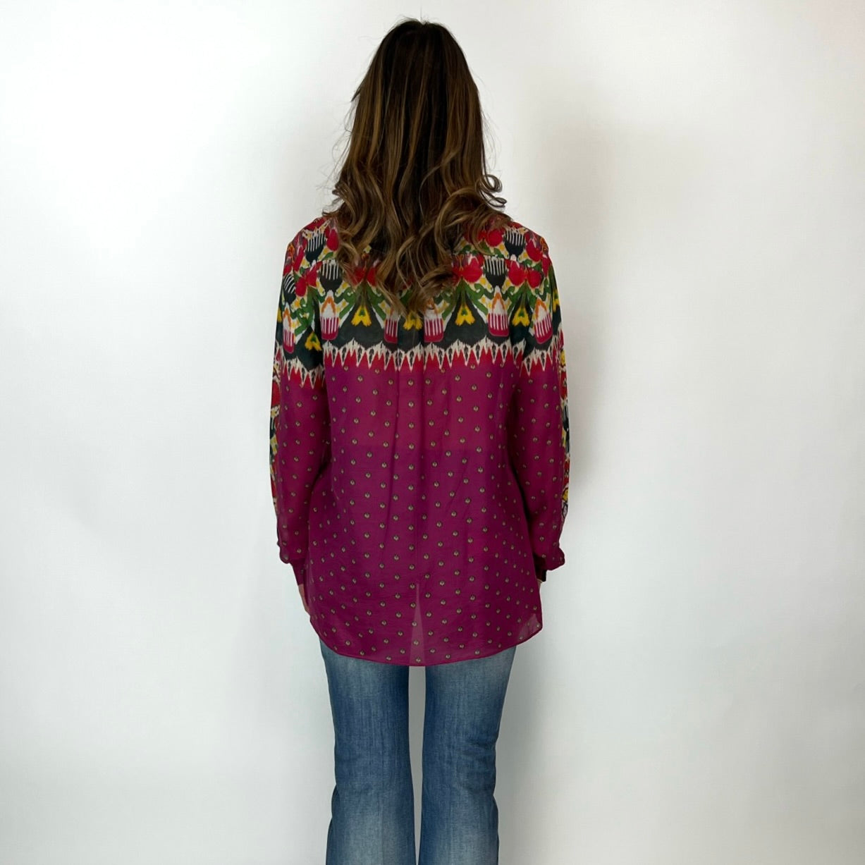 ETRO Camicia in voile di cotone fantasia