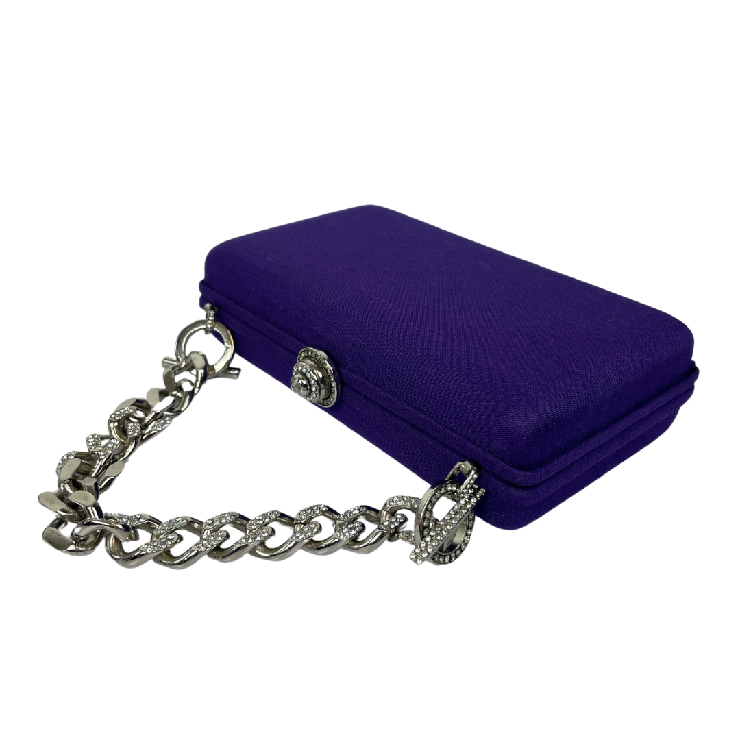 GIANFRANCO FERRÉ Borsa clutch viola