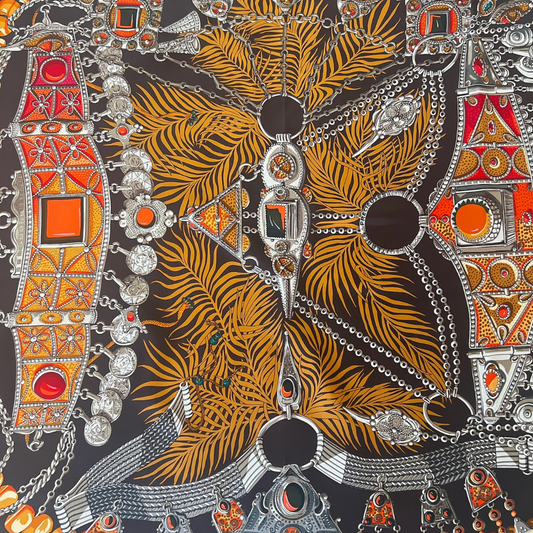 HERMES Foulard carrè 90x90 cm