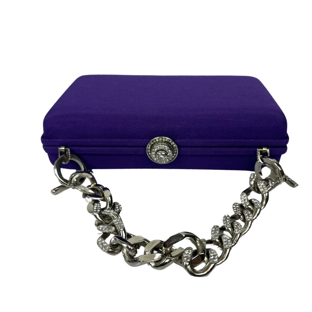 GIANFRANCO FERRÉ Borsa clutch viola