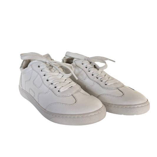 HOGAN Sneakers H86N Bianca argento