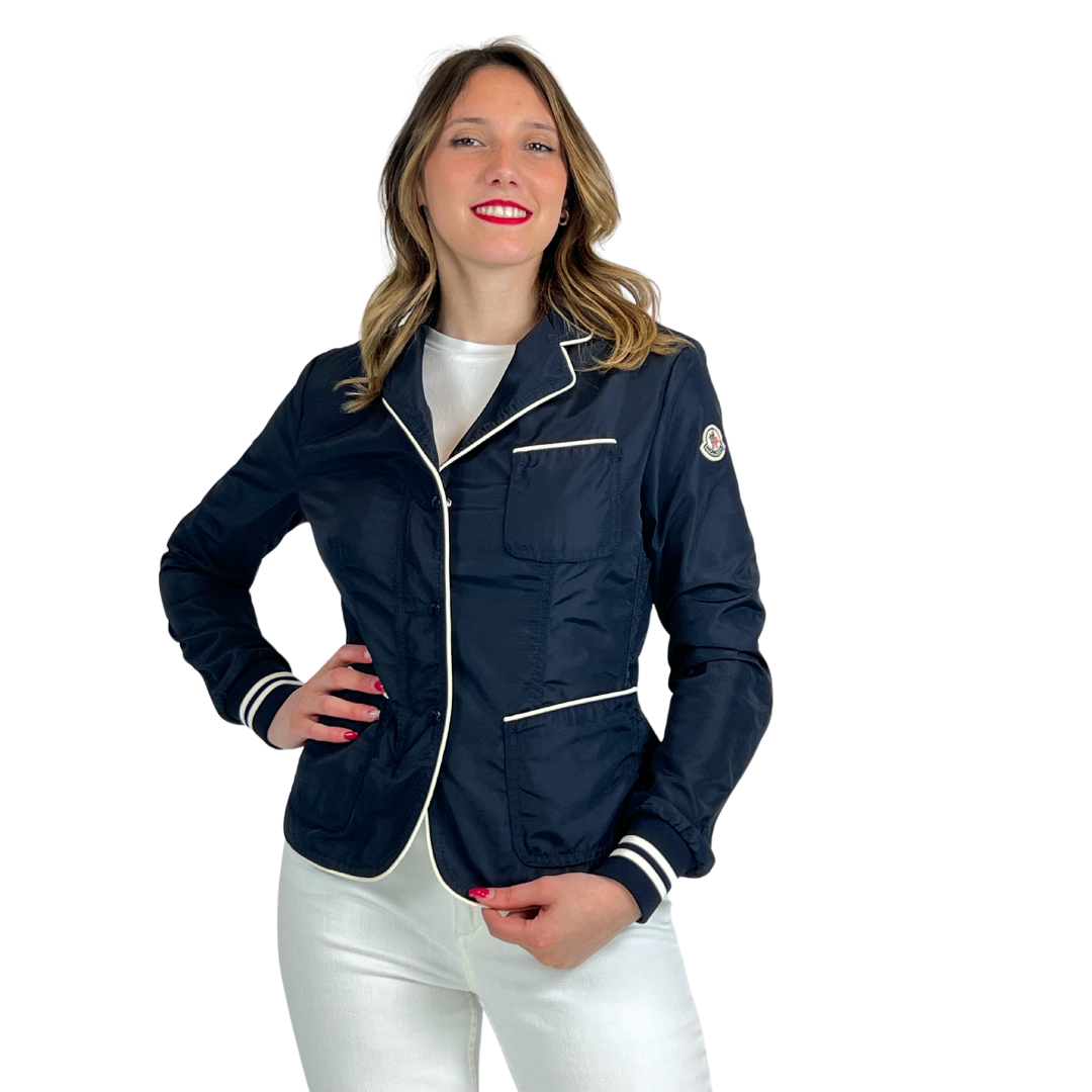 MONCLER Giacca blazer blu