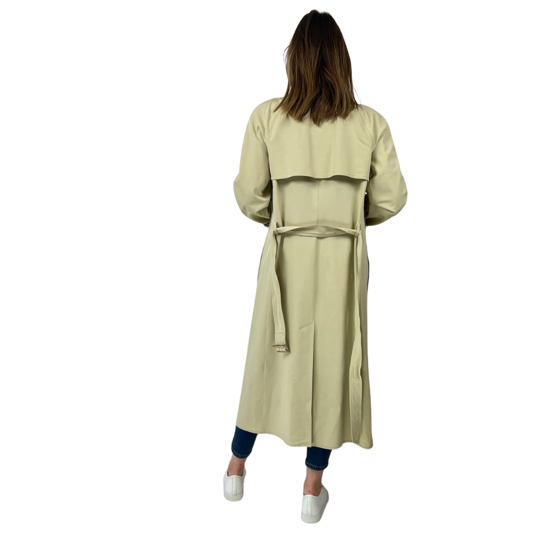RAMOSPORT Trench lungo beige chiaro
