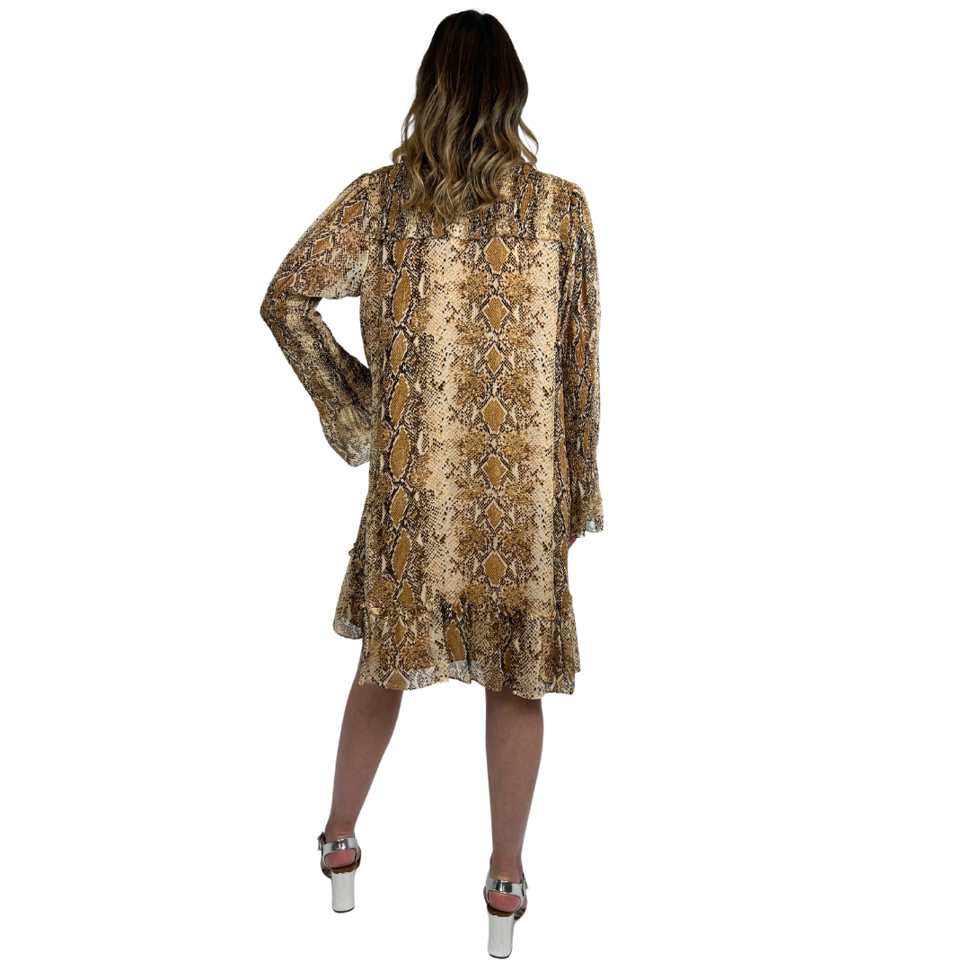 DIANE VON FURSTENBERG Abito stampa pitone