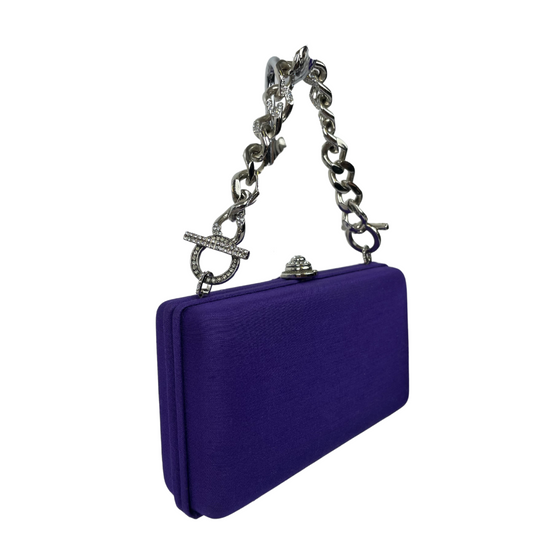 GIANFRANCO FERRÉ Borsa clutch viola