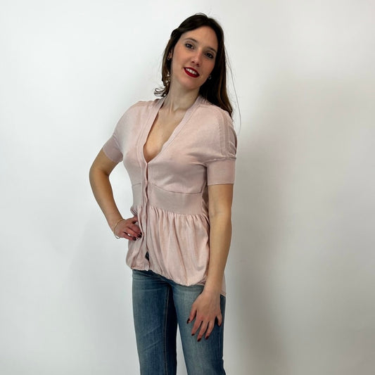 YVES SAINT LAURENT Maglia rosa cipria