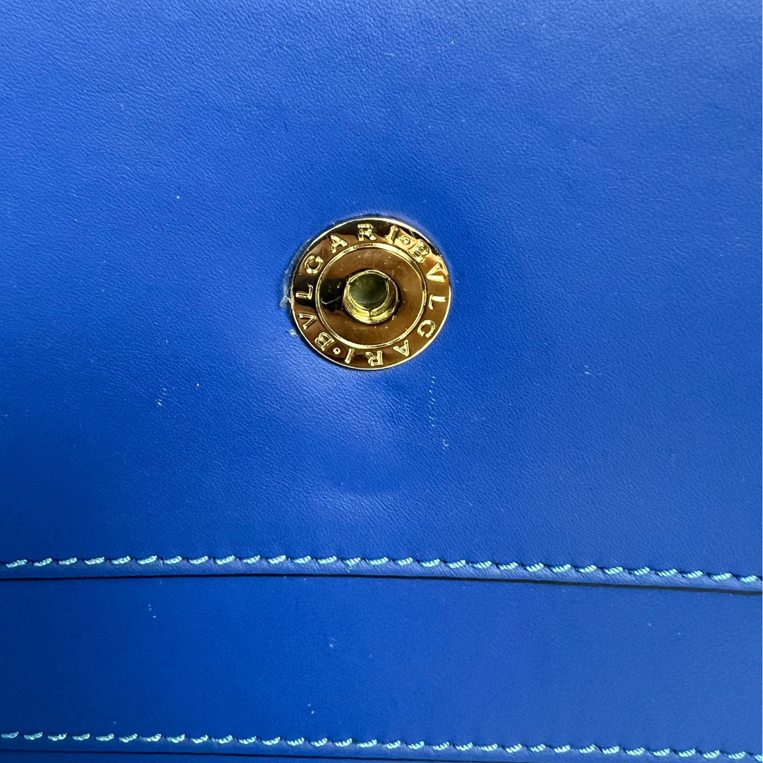 BULGARI Borsa Serpenti Baia blu lapislazzuli