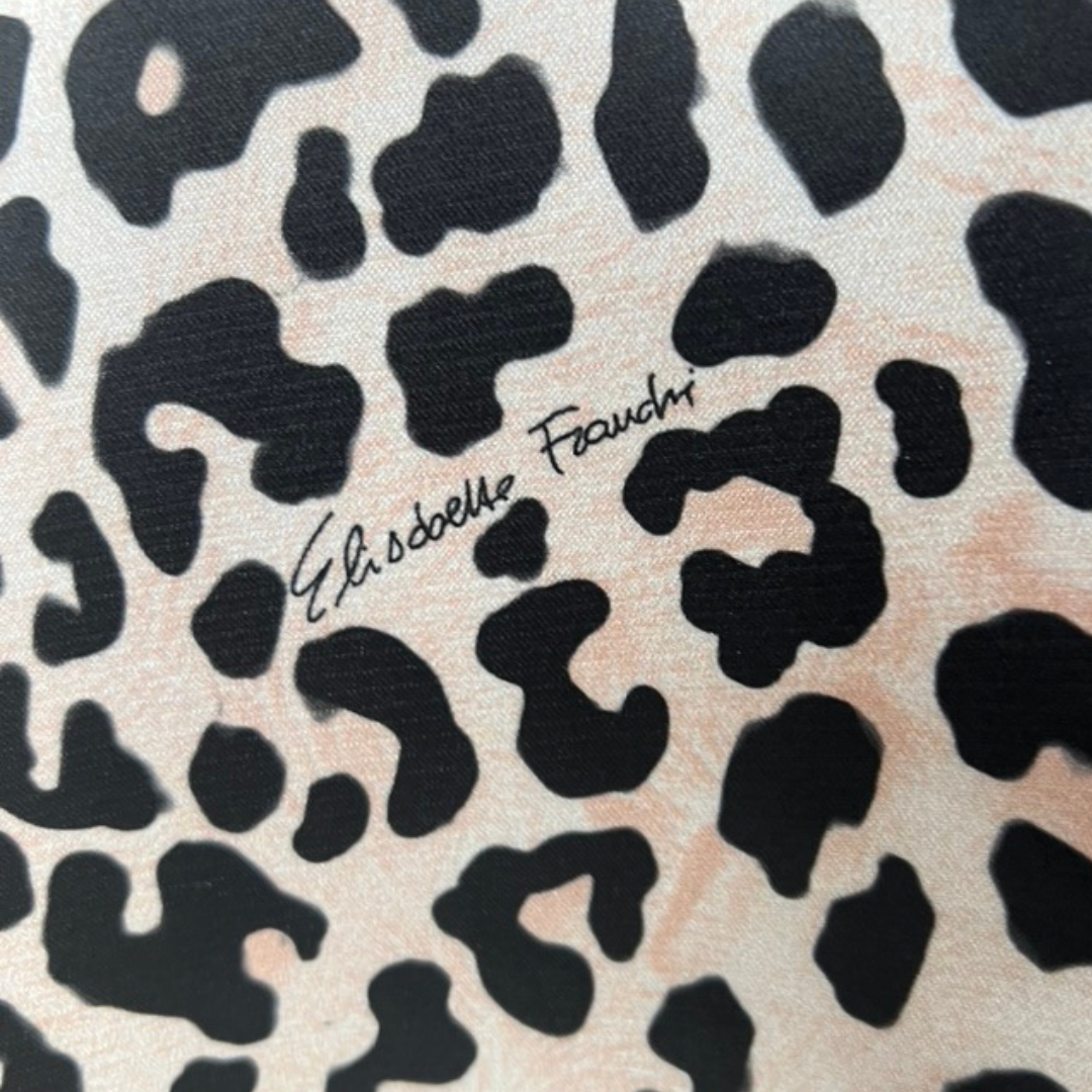 ELISABETTA FRANCHI Gonna lunga maculata