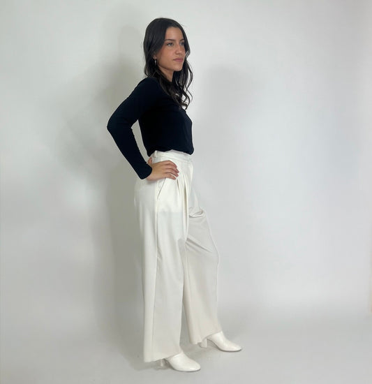 MARELLA Pantaloni con pence panna