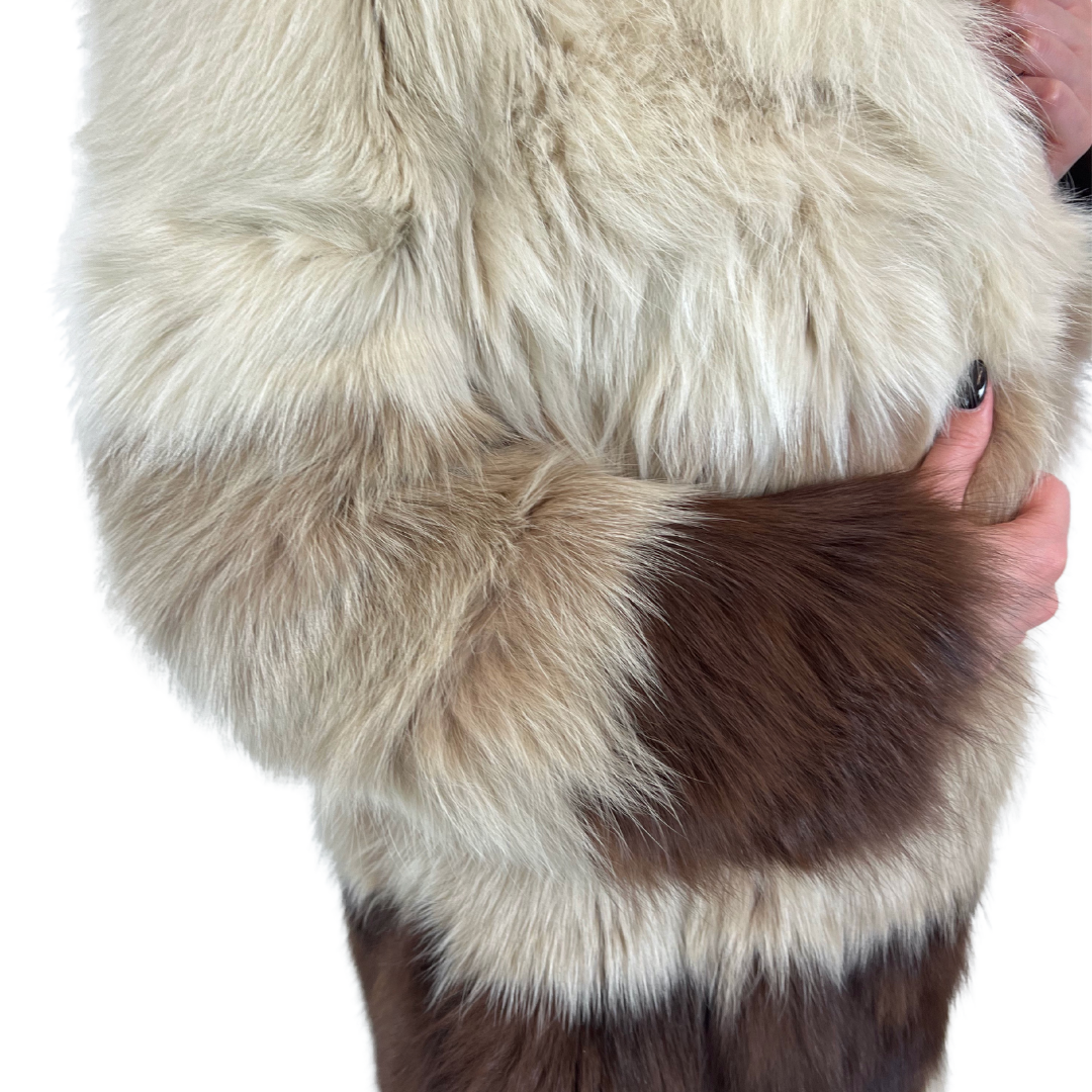 BORBONESE Pelliccia lunga in volpe