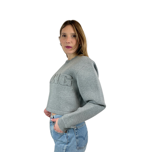 ALEXANDER WANG Felpa grigia