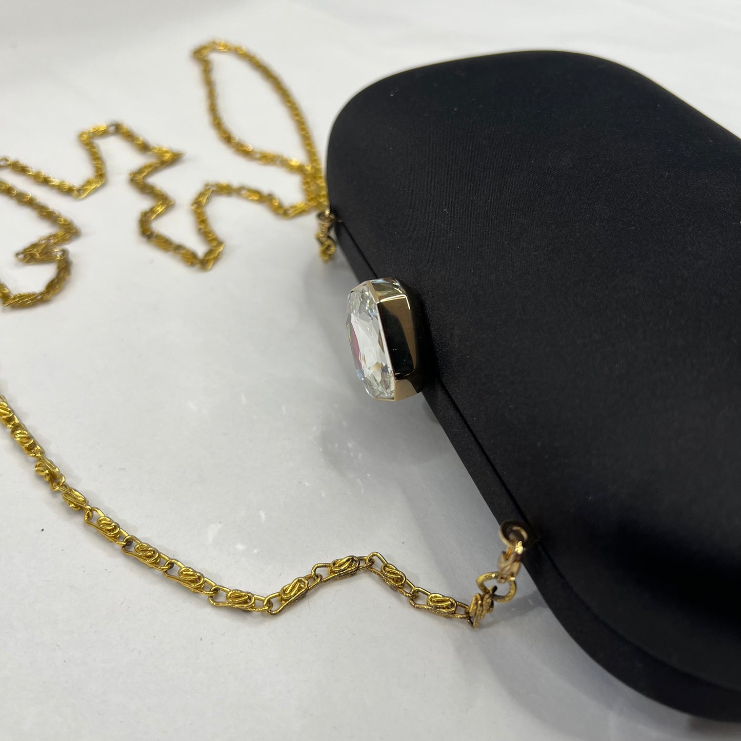 ANNA CECERE Borsa pochette nera