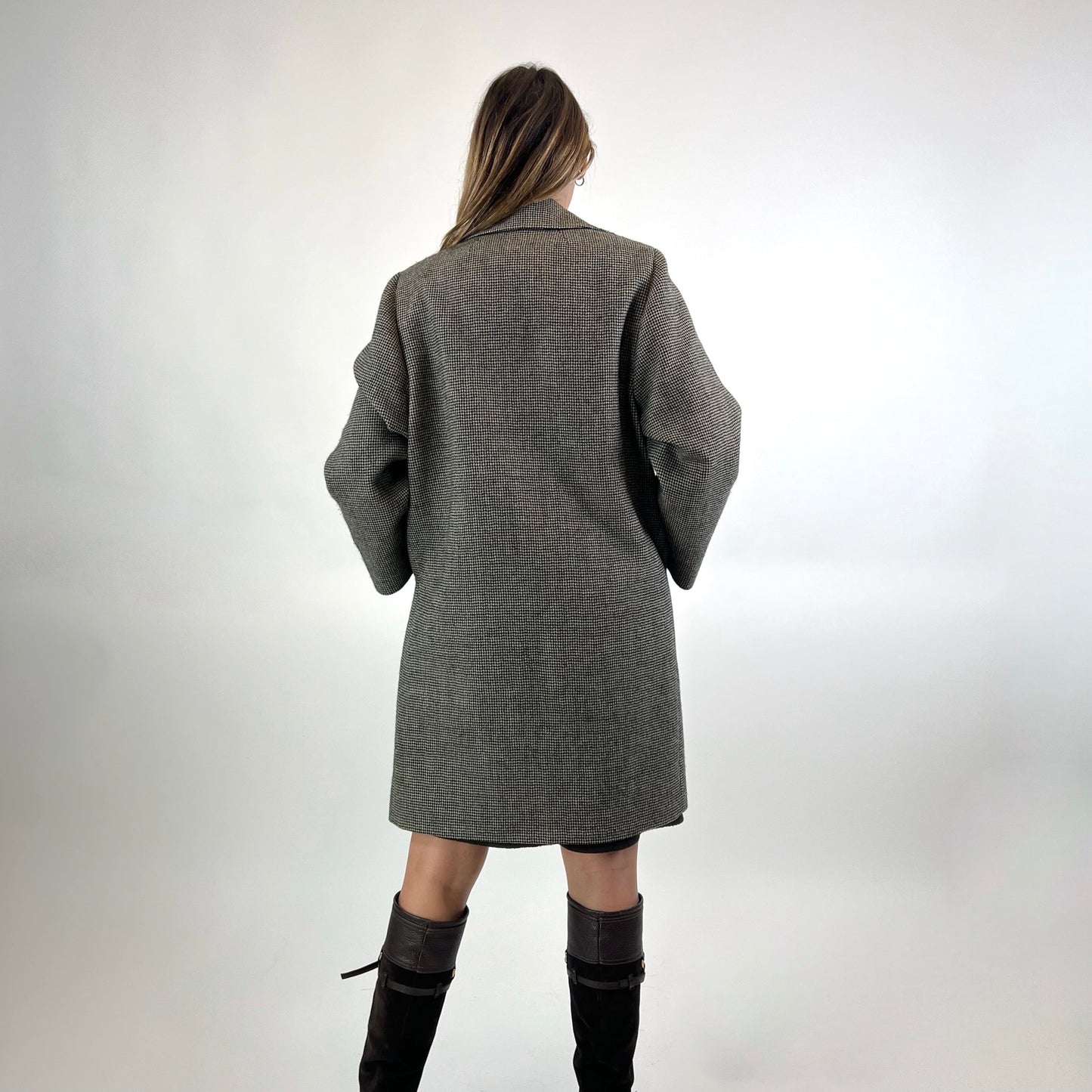 BALENCIAGA Cappotto pied de poule