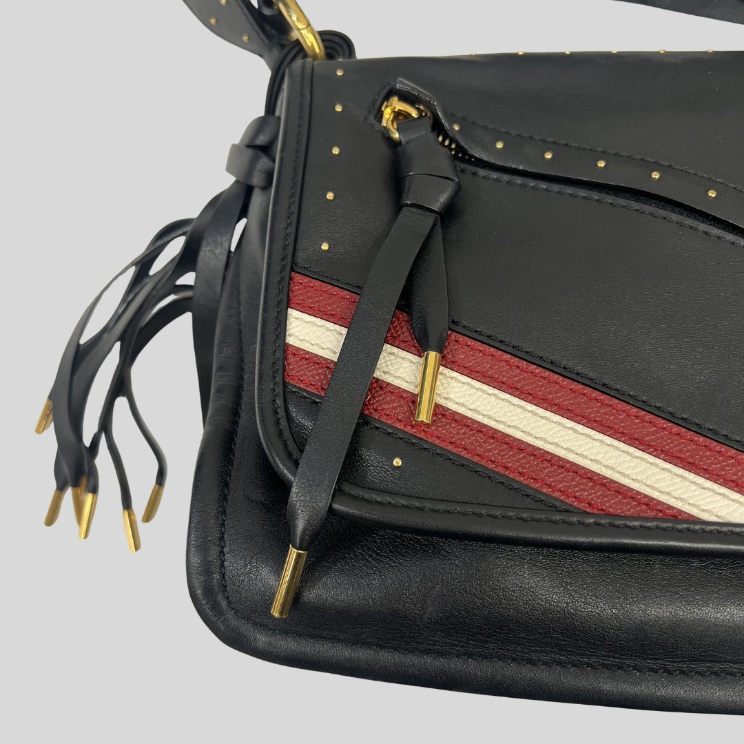 BALLY Borsa in pelle nera