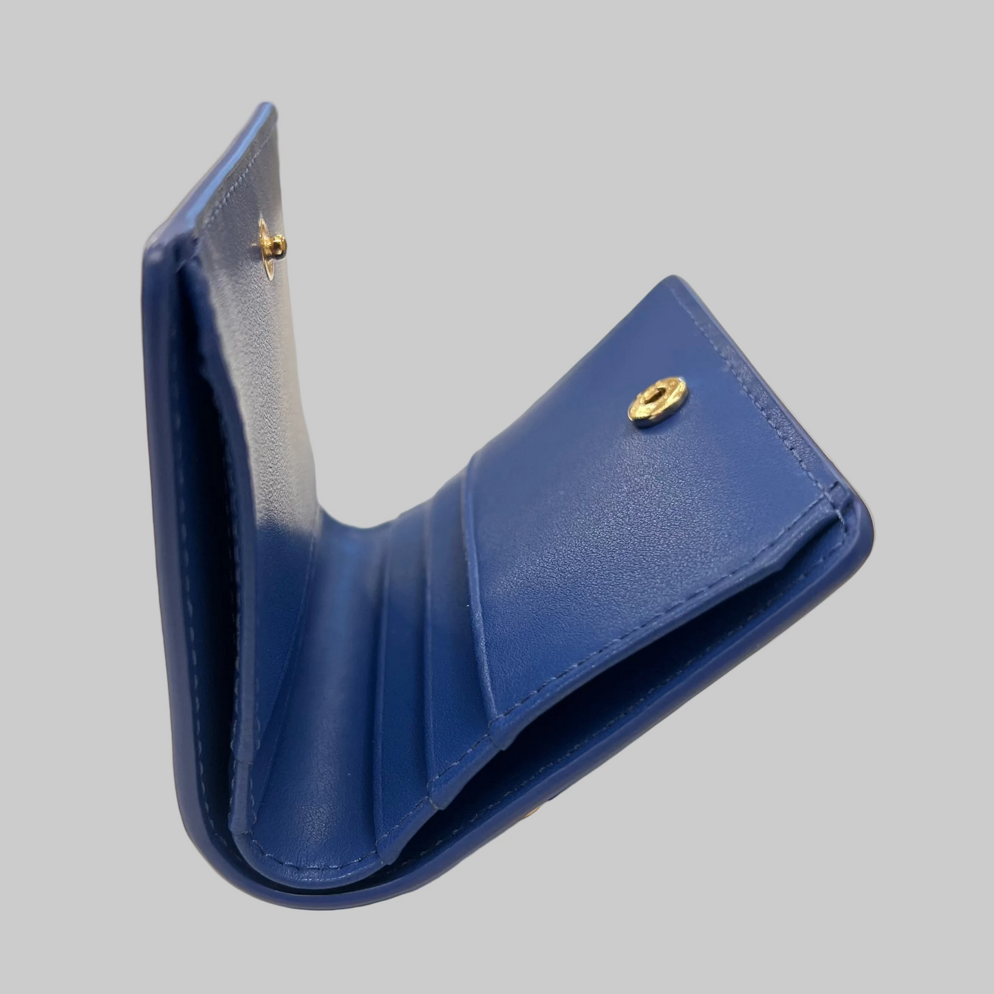 BORBONESE Portafoglio pelle bluette