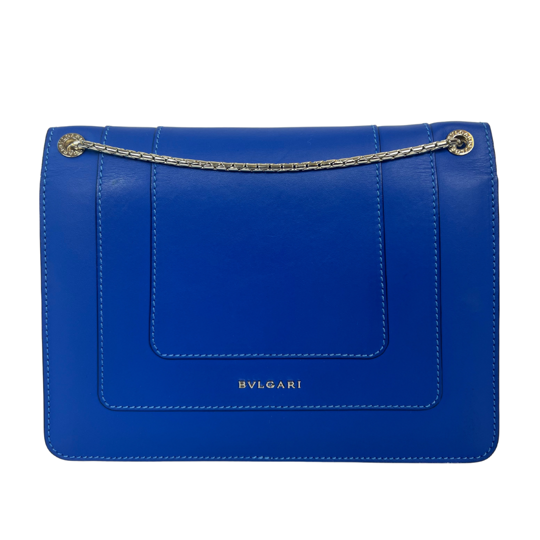 BULGARI Borsa Serpenti Forever blu lapislazzuli