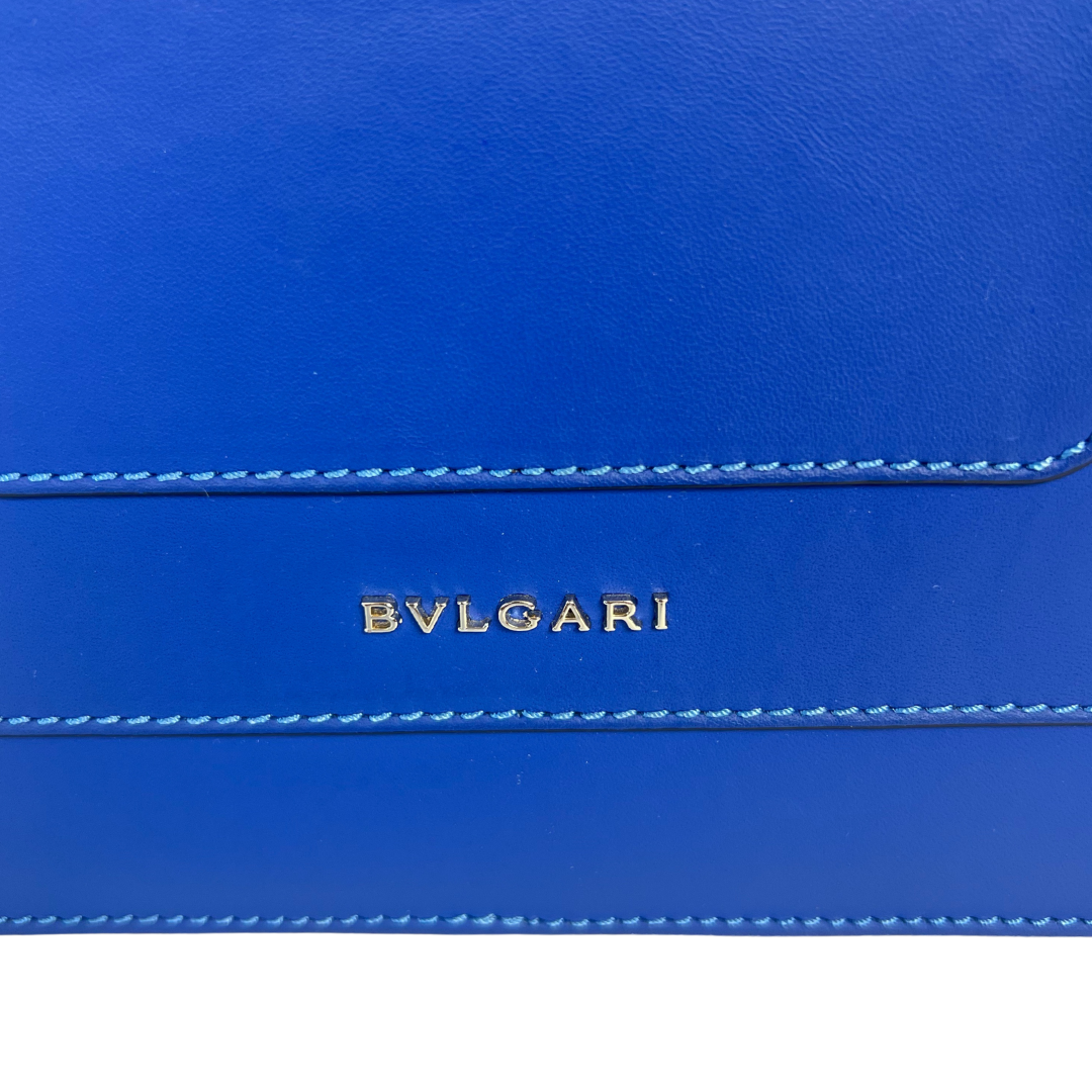 BULGARI Borsa Serpenti Forever blu lapislazzuli