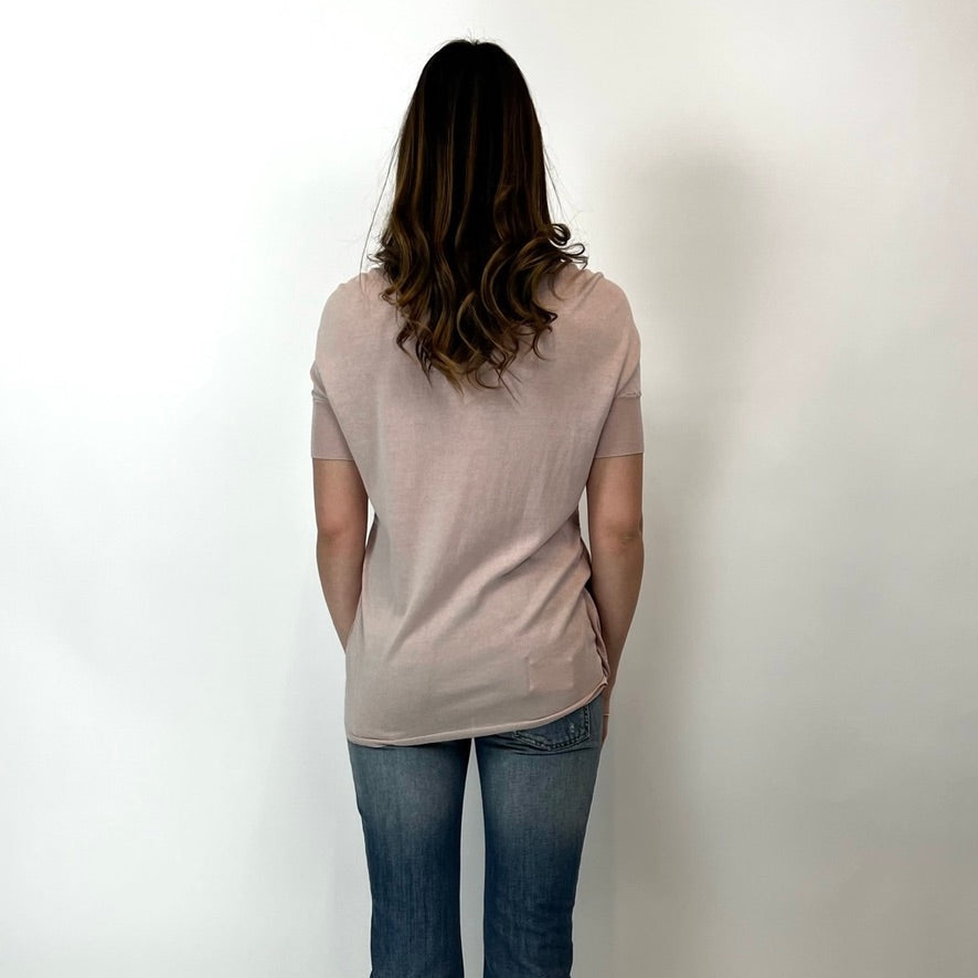 YVES SAINT LAURENT Maglia rosa cipria
