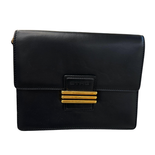 ETRO Borsa in pelle nera Rainbow Bag