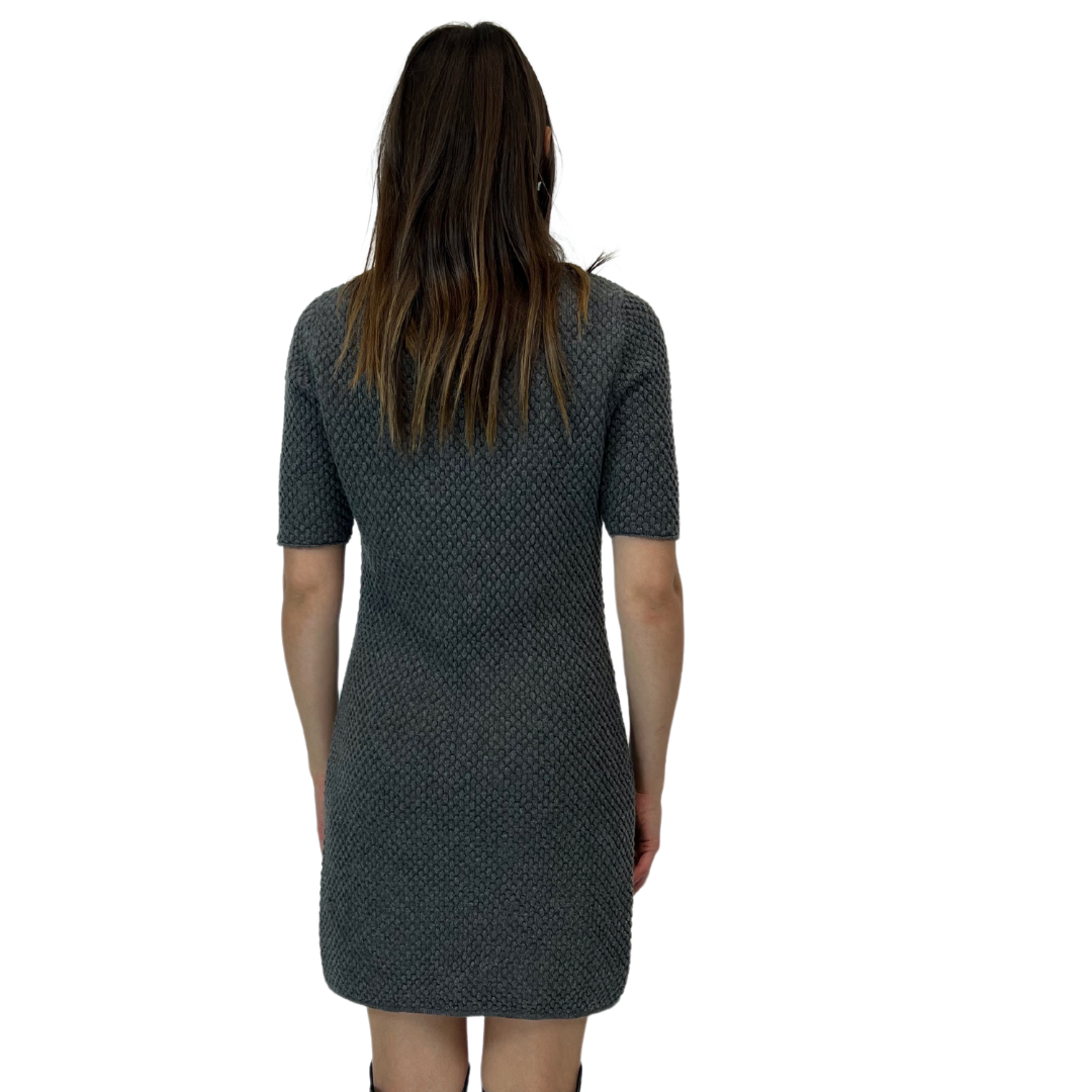 FEDELI Abito in cashmere grigio