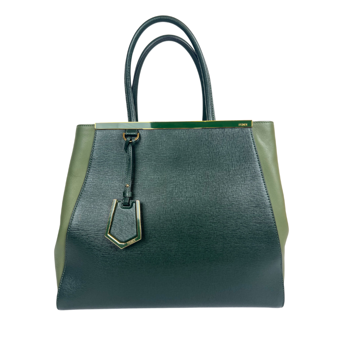 Borsa fendi verde discount