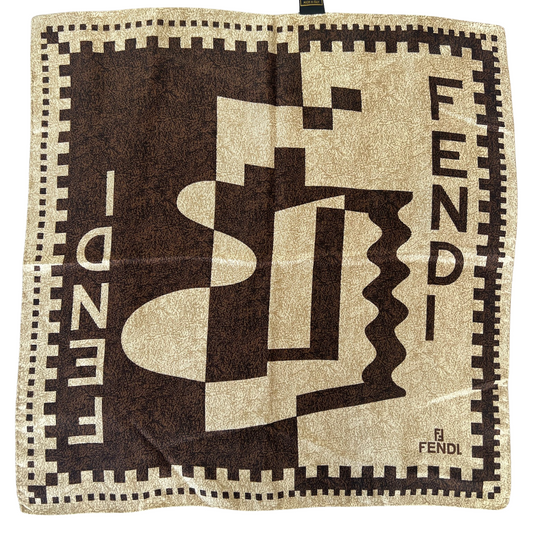 FENDI Foulard carrè 45x45 cm
