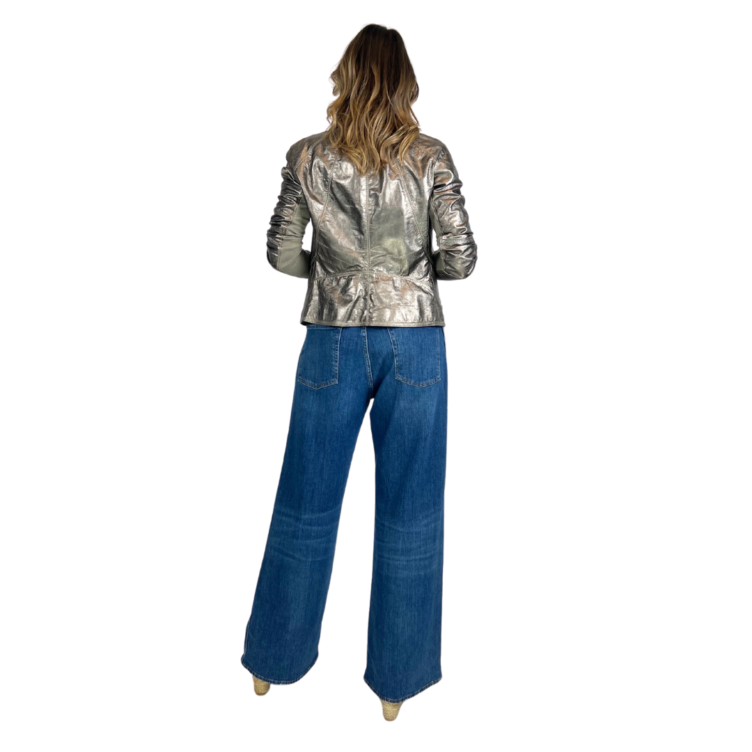 GOMO'S Giacca in pelle bronzo