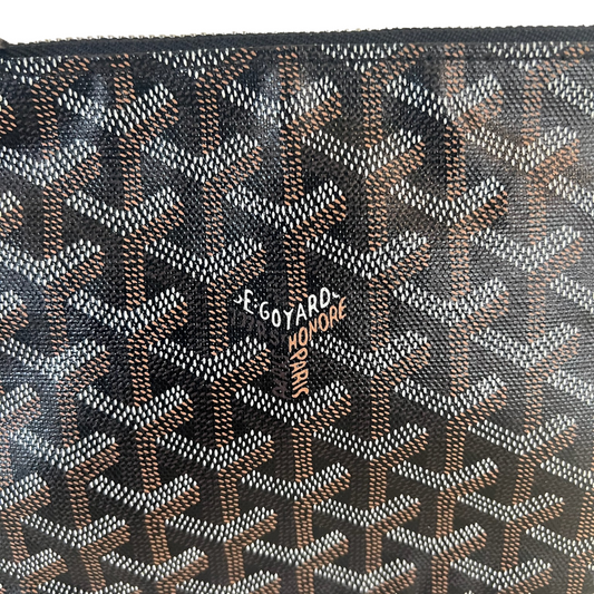 GOYARD PARIS Pochette piatta nero unisex