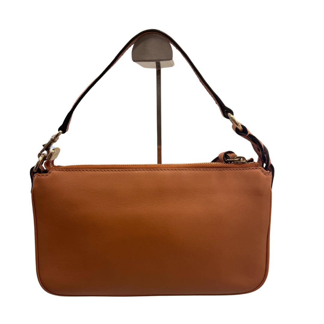 GUCCI Borsa pochette piatta color cipria