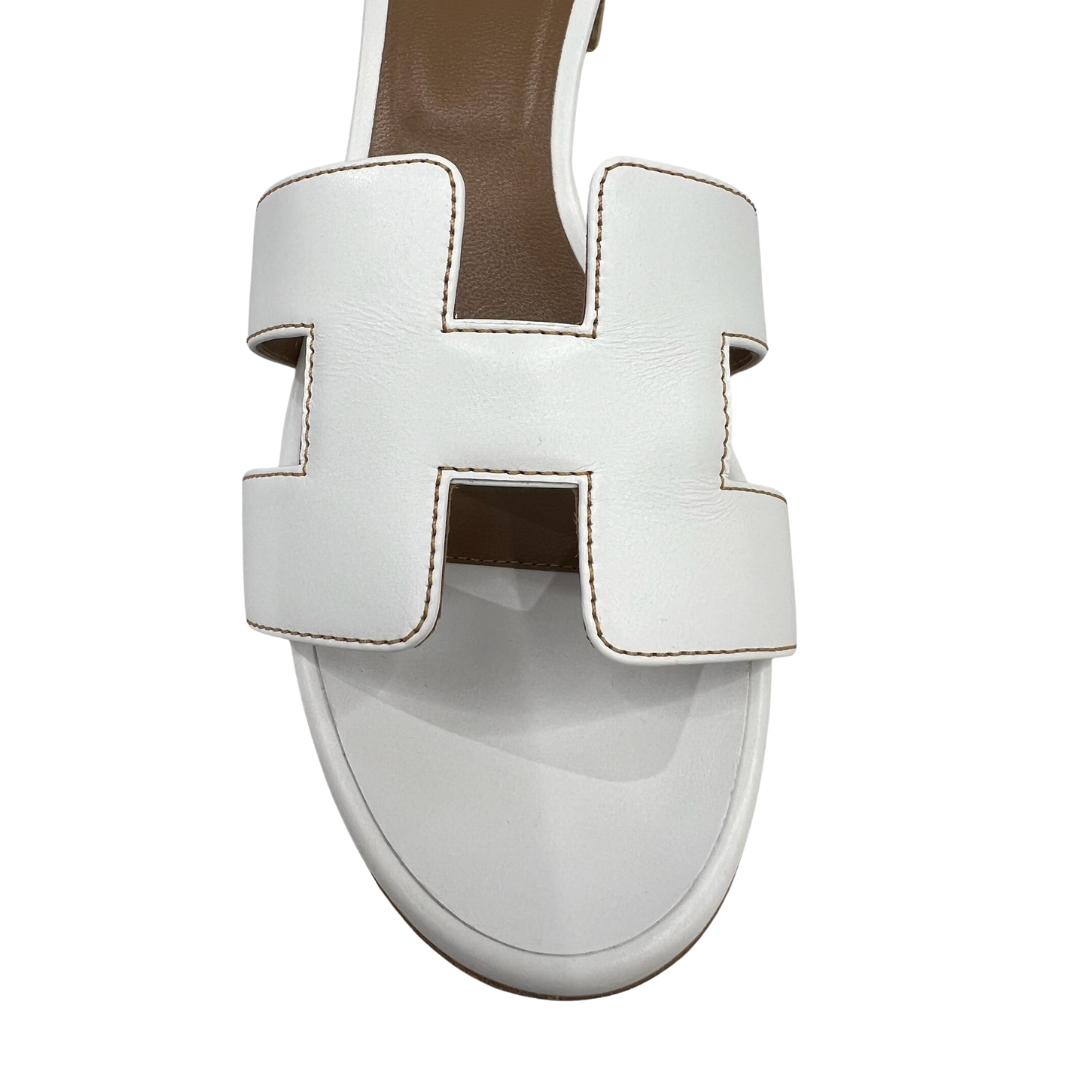 HERMES Sandalo Oasis bianco