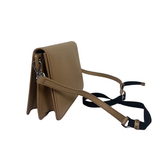 HUGO BOSS Borsa in ecopelle color biscotto