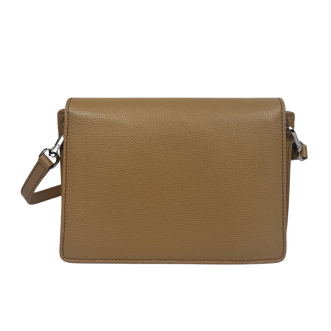 HUGO BOSS Borsa in ecopelle color biscotto