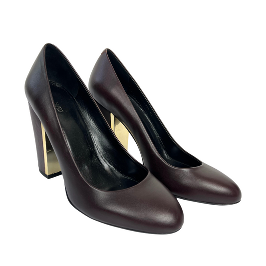 Hugo Boss Décolleté marrone bordeaux