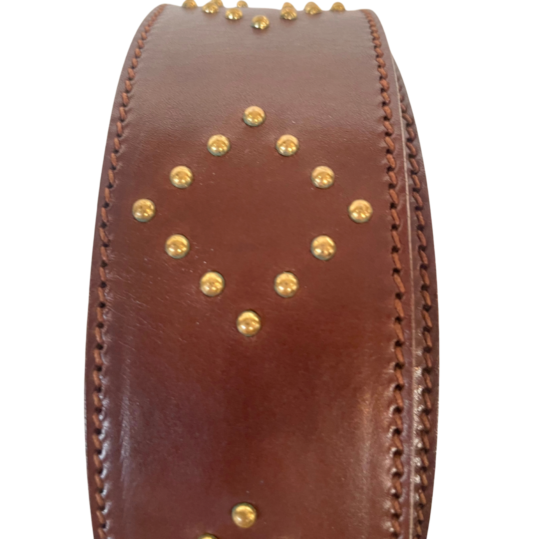 LES COPAINS Cintura marrone