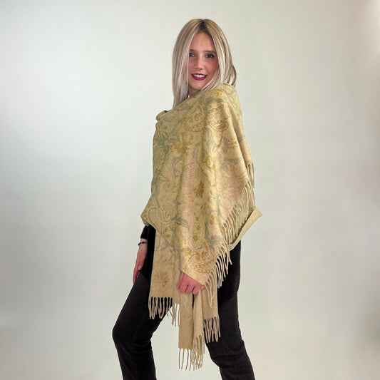 LORO PIANA Scialle in cashmere stampa Paisley