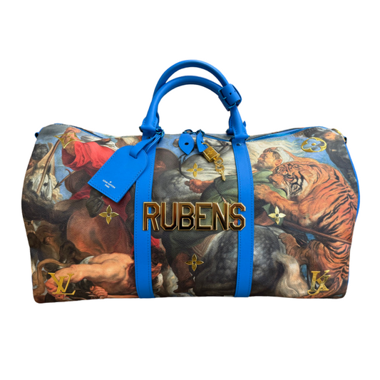 LOUIS VUITTON Borsa Kepall 50 in pelle bluette