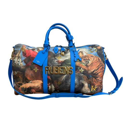 LOUIS VUITTON Borsa Kepall 50 in pelle bluette