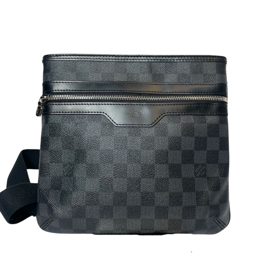 LOUIS VUITTON Borsa a tracolla Thomas in grafite