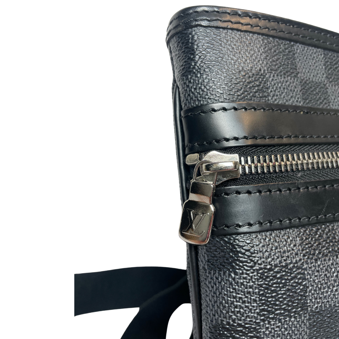 LOUIS VUITTON Borsa a tracolla Thomas in grafite