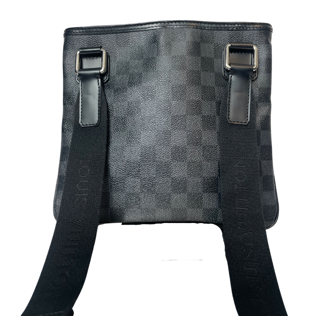 LOUIS VUITTON Borsa a tracolla Thomas in grafite