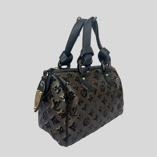 LOUIS VUITTON Borsa speedy con paillettes