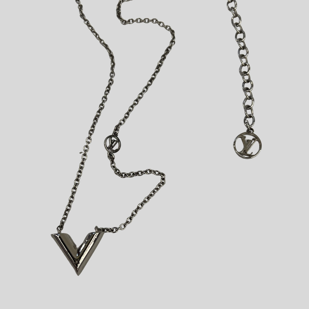 LOUIS VUITTON Collana catena sottile "Essentiel V"