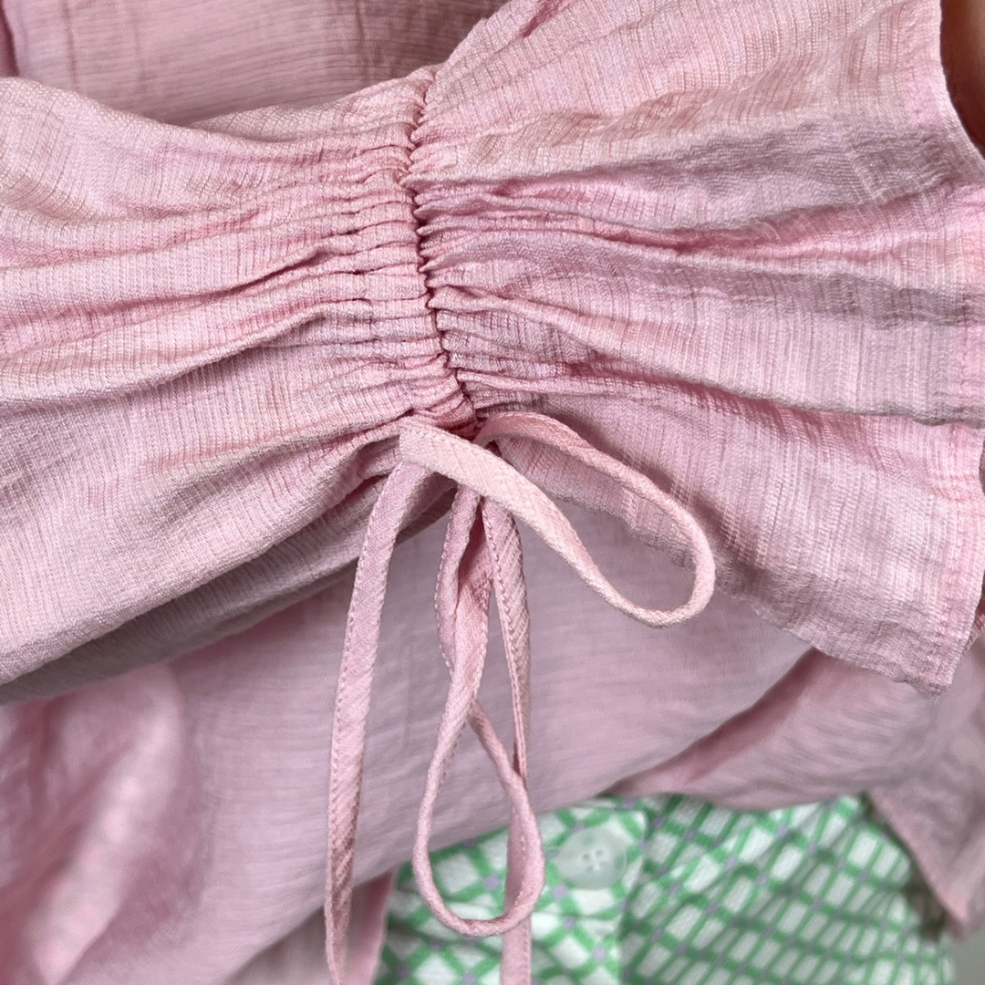 MAJE Casacca rosa in viscosa