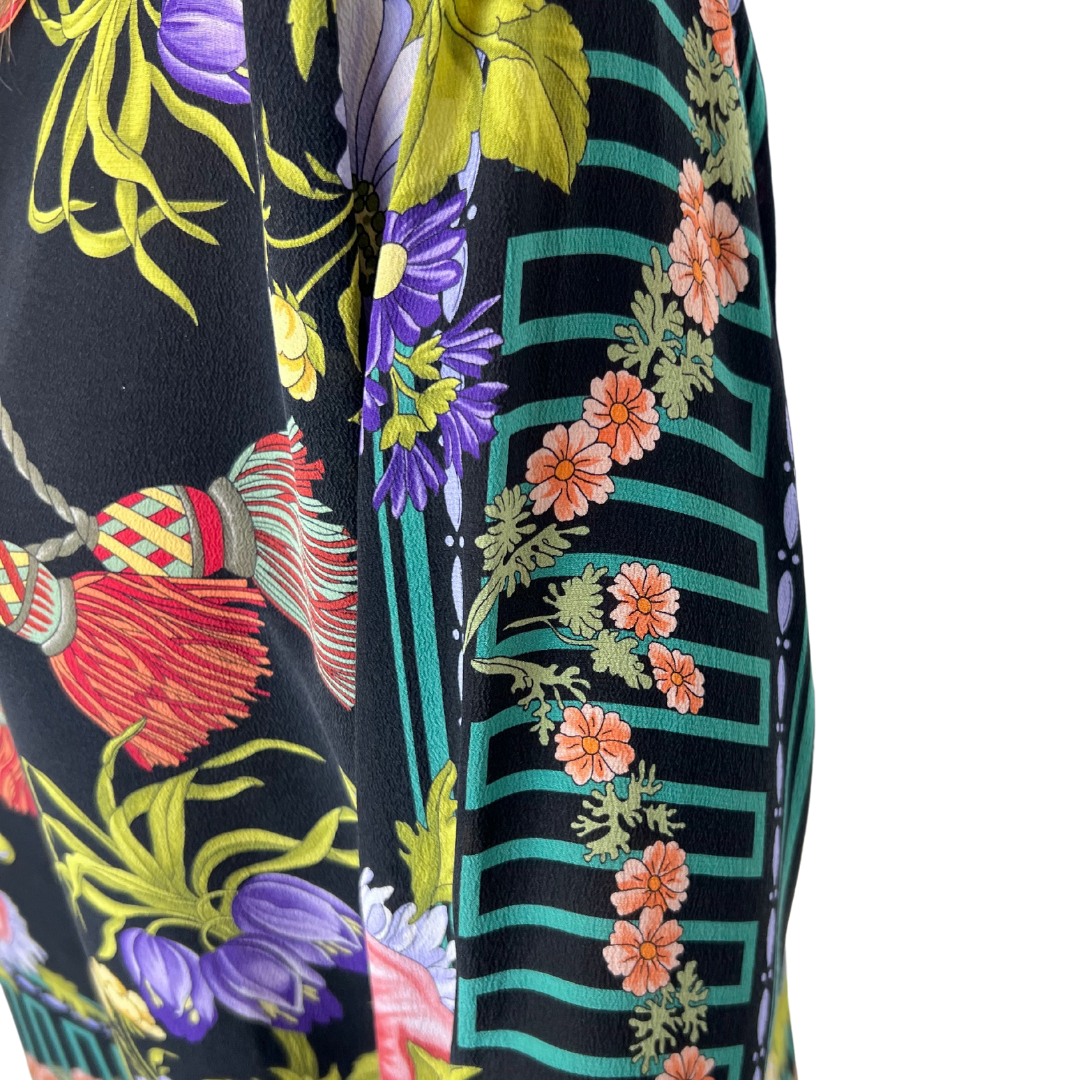 MANTERO COLLECTION Casacca in seta a fiori