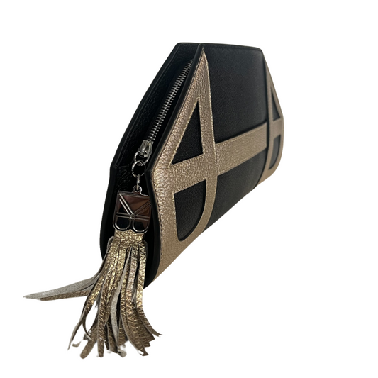 MARJAN MBH Borsa Smeralda nera e oro