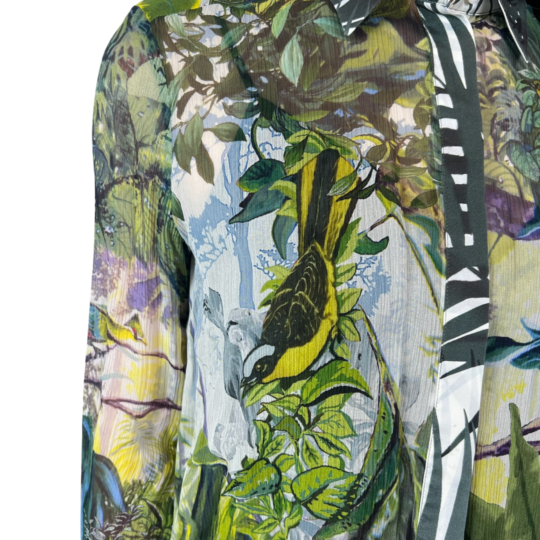 MAX MARA Camicia in voile di seta