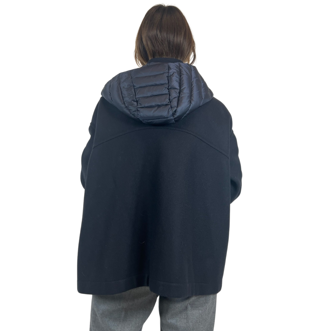 MONCLER Giacca poncho blu
