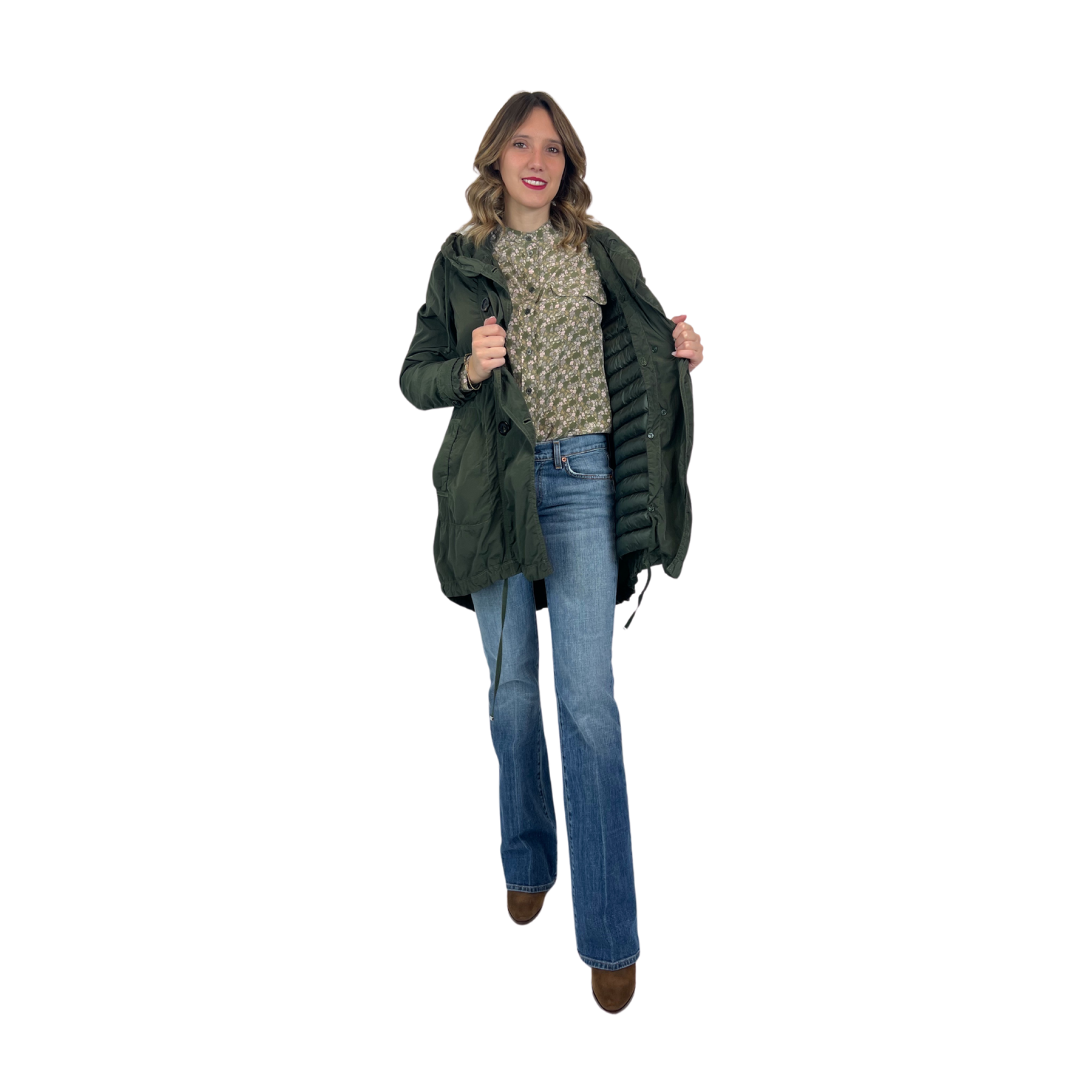 MONCLER Giacca sarcelle doppia verdone